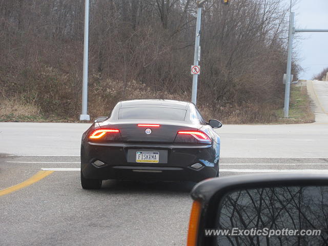 Fisker Karma spotted in West Chester, Pennsylvania