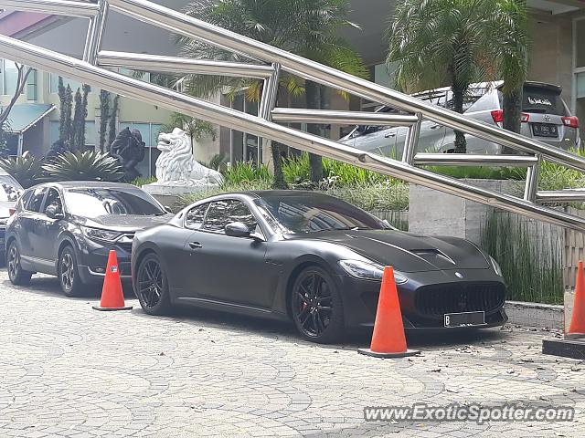 Maserati GranTurismo spotted in Bandung, Indonesia