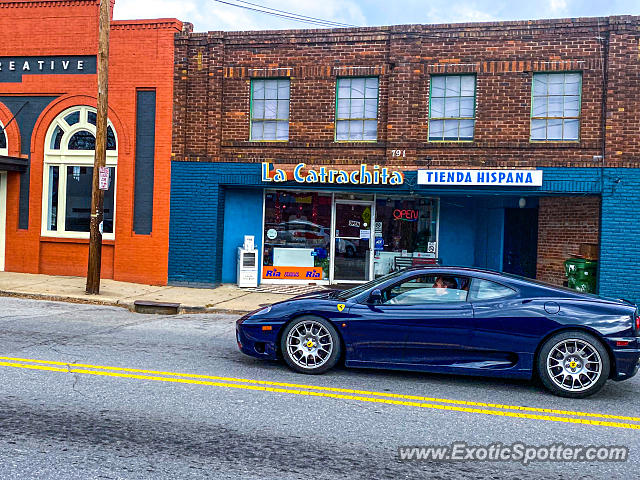 Ferrari 360 Modena spotted in Asheville, North Carolina