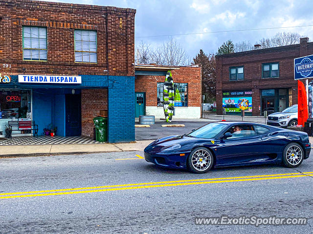 Ferrari 360 Modena spotted in Asheville, North Carolina