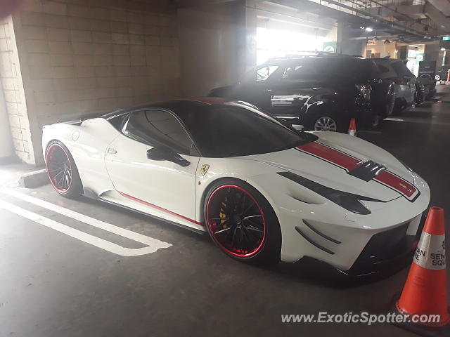 Ferrari 458 Italia spotted in Jakarta, Indonesia