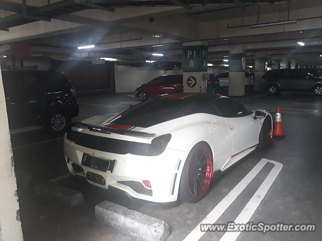 Ferrari 458 Italia spotted in Jakarta, Indonesia