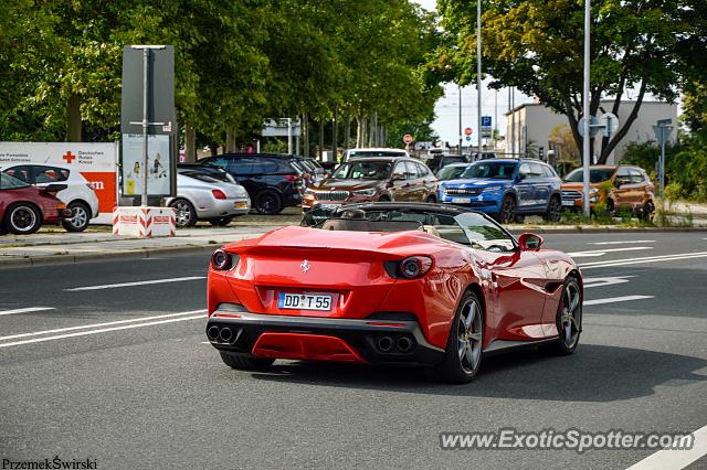 Ferrari Portofino spotted in Dresden, Germany