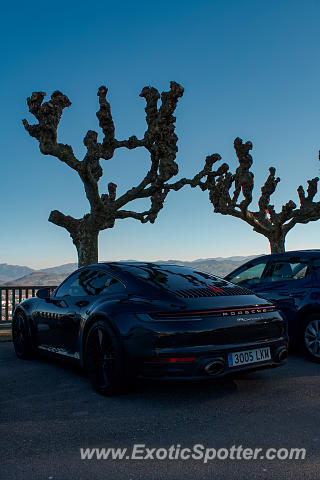 Porsche 911 spotted in San Sebastián, Spain