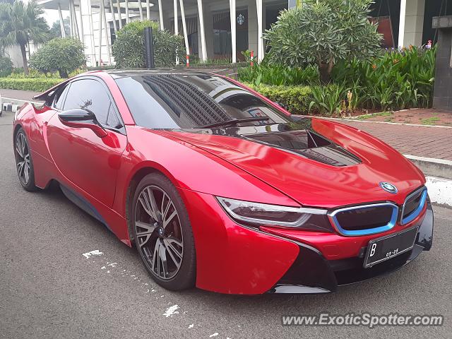 BMW I8 spotted in Jakarta, Indonesia