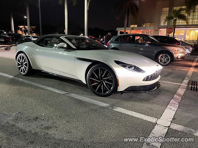Aston Martin DB11 spotted in Naples, Florida