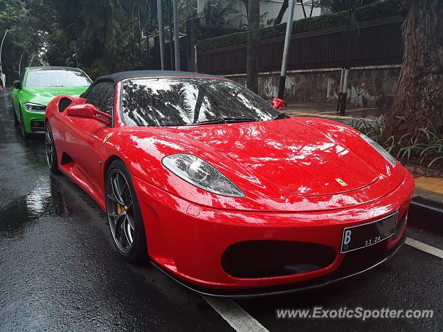 Ferrari F430 spotted in Jakarta, Indonesia