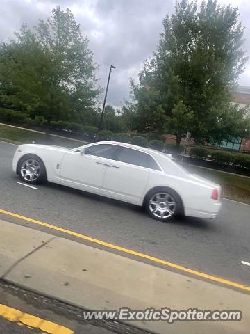 Rolls-Royce Ghost spotted in Huntersville, North Carolina