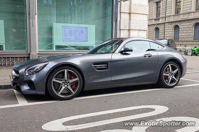 Mercedes AMG GT spotted in Zurich, Switzerland
