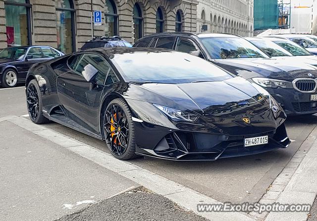 Lamborghini Huracan spotted in Zurich, Switzerland