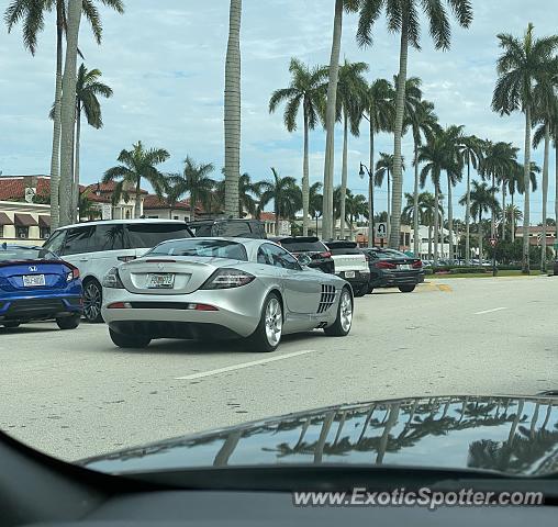 Mercedes SLR spotted in Palm Beach, Florida