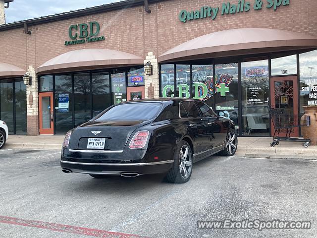 Bentley Mulsanne spotted in Austin, Texas