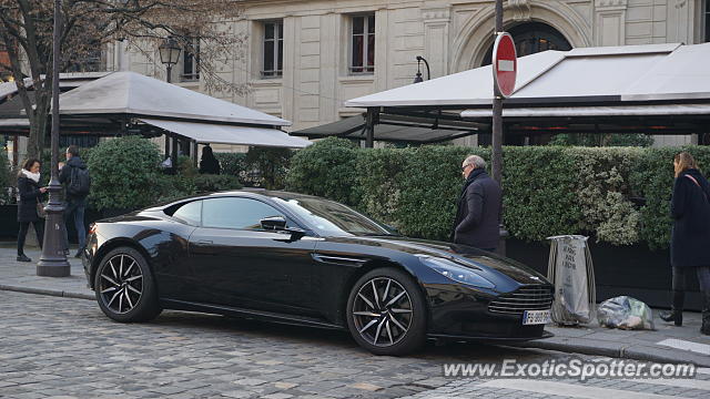 Aston Martin DB11 spotted in Paris, France