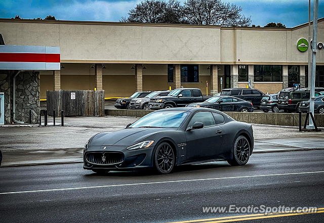Maserati GranTurismo spotted in Bloomington, Indiana