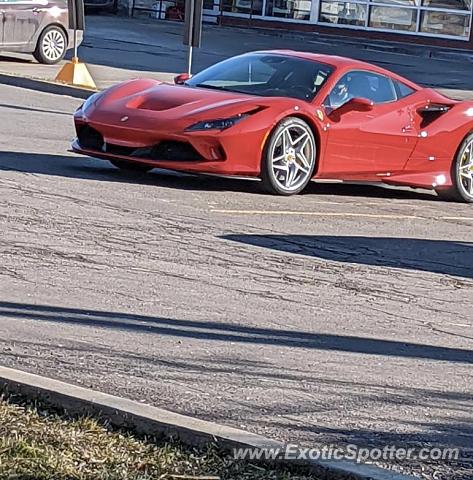 Ferrari F8 Tributo spotted in Kaysville, Utah