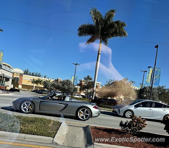 Porsche Carrera GT spotted in Boca Raton, Florida