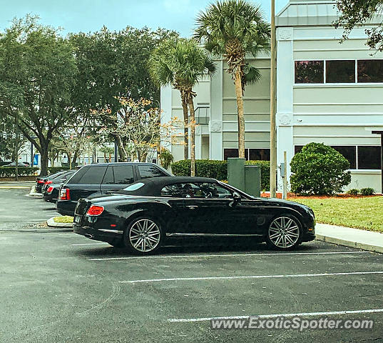 Bentley Continental spotted in Jacksonville, Florida