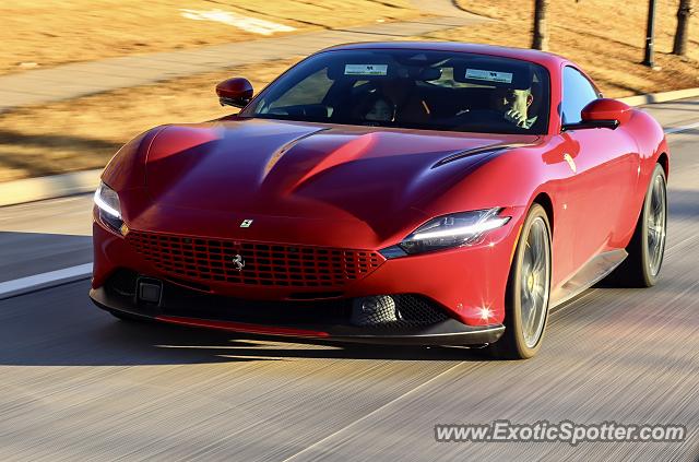 Ferrari Roma spotted in Castle Pines, Colorado