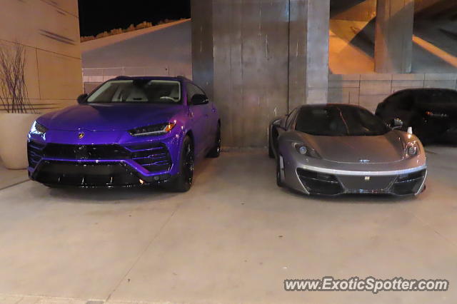 Mclaren MP4-12C spotted in Denver Airport, Colorado