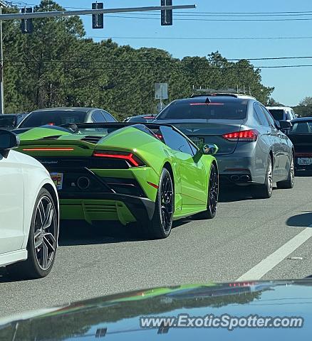 Lamborghini Huracan spotted in Daytona Beach, Florida