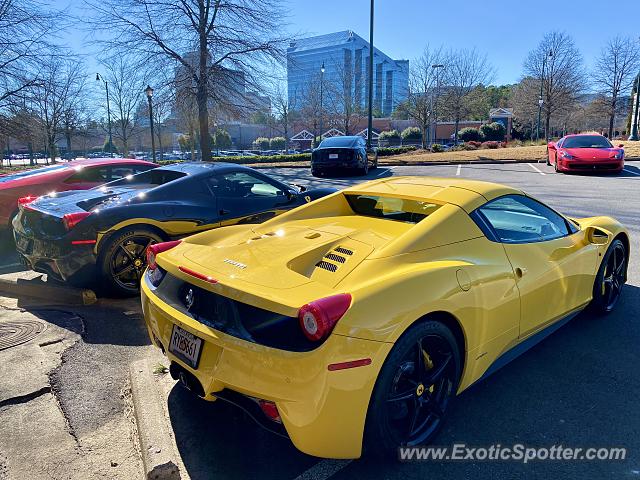 Ferrari 458 Italia spotted in Dunwoody, Georgia