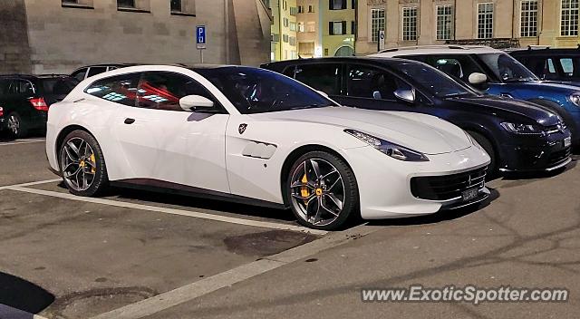 Ferrari GTC4Lusso spotted in Zurich, Switzerland