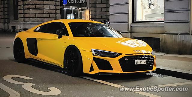 Audi R8 spotted in Zurich, Switzerland