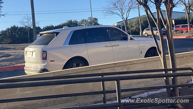 Rolls-Royce Cullinan spotted in Austin, Texas