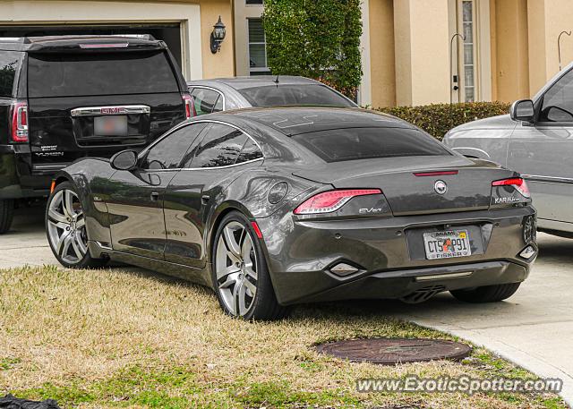 Fisker Karma spotted in Jacksonville, Florida
