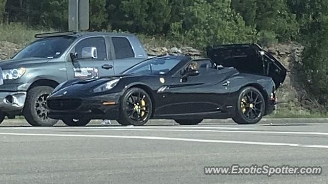 Ferrari California spotted in Austin, Texas