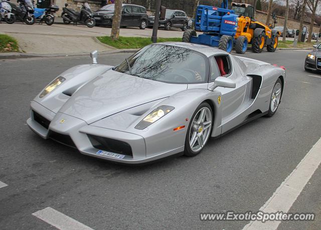 Ferrari Enzo spotted in Paris, France
