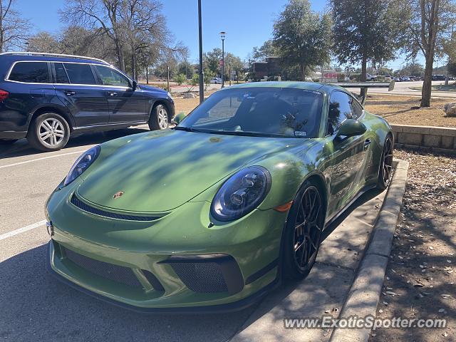 Porsche 911 Gt3 Spotted In Austin Texas On 02062022