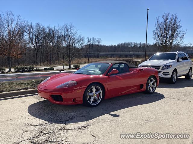 Ferrari 360 Modena spotted in Greensboro, North Carolina