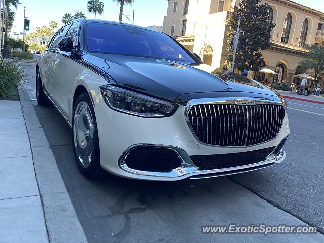 Mercedes Maybach spotted in Beverly Hills, California