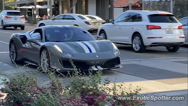 Ferrari 488 GTB spotted in Beverly Hills, California