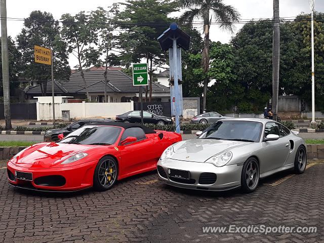 Ferrari F430 spotted in Jakarta, Indonesia