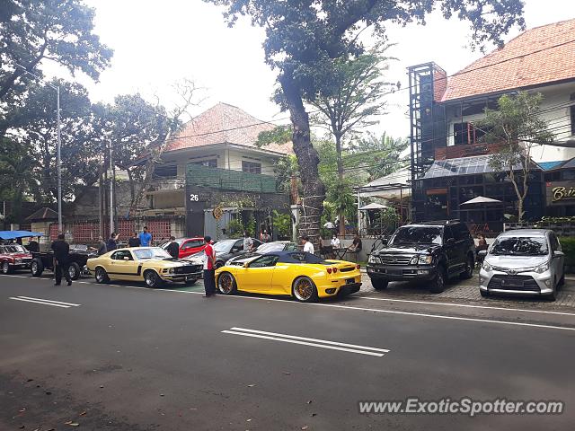 Ferrari F430 spotted in Jakarta, Indonesia