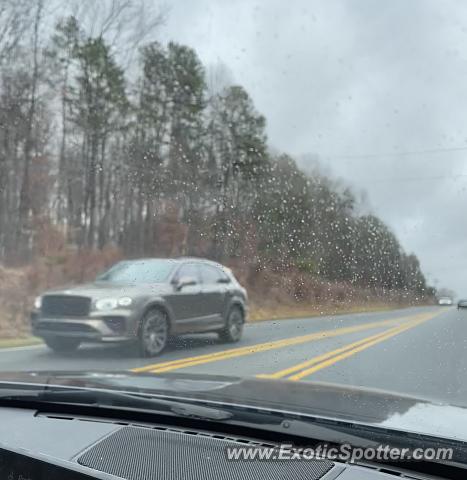 Bentley Bentayga spotted in Huntersville, North Carolina