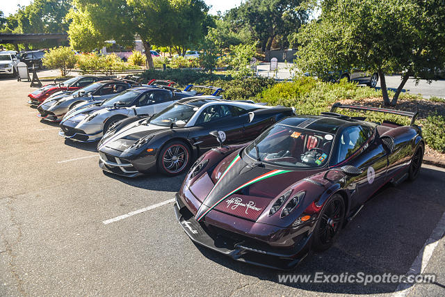 Pagani Huayra spotted in Carmel Valley, California