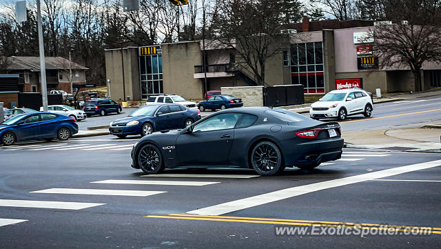 Maserati GranTurismo spotted in Bloomington, Indiana