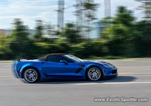 Chevrolet Corvette Z06 spotted in Orange Beach, Alabama