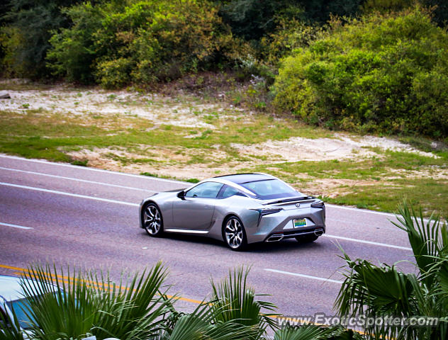 Lexus LC 500 spotted in Orange Beach, Alabama