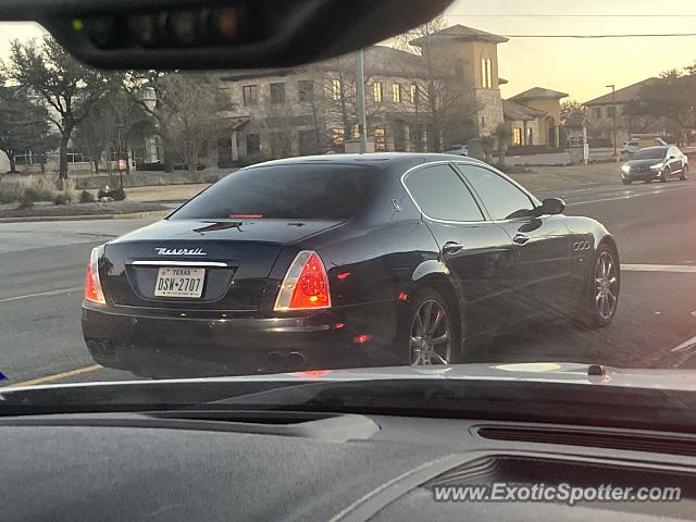 Maserati Quattroporte spotted in Austin, Texas