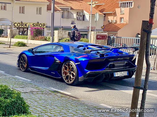 Lamborghini Aventador spotted in Vilamoura, Portugal