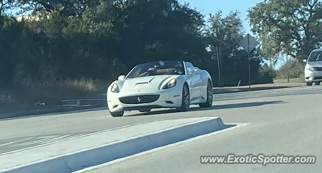 Ferrari California spotted in Austin, Texas