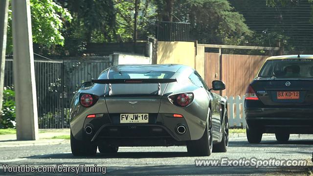 Aston Martin Zagato spotted in Santiago, Chile