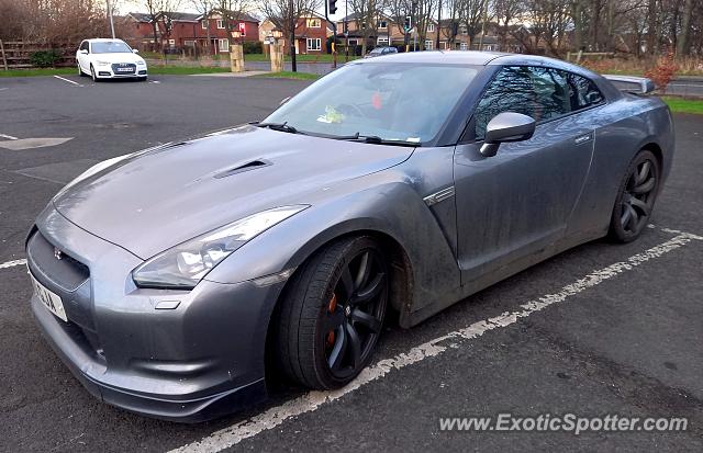 Nissan GT-R spotted in North Shields, United Kingdom