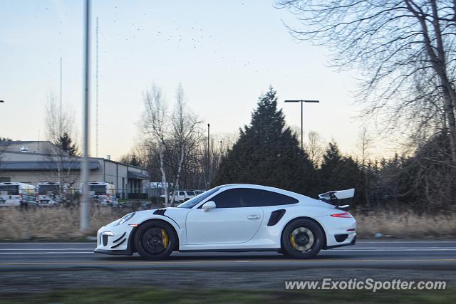 Porsche 911 Turbo spotted in Auburn, Washington
