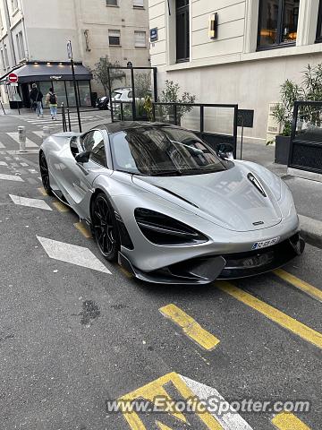 Mclaren 765LT spotted in Paris., France