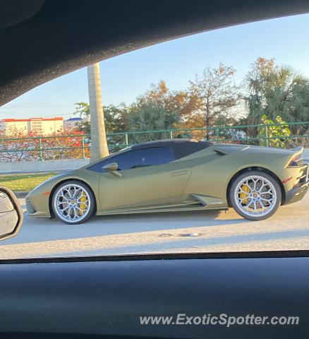 Lamborghini Huracan spotted in Palm Beach, Florida